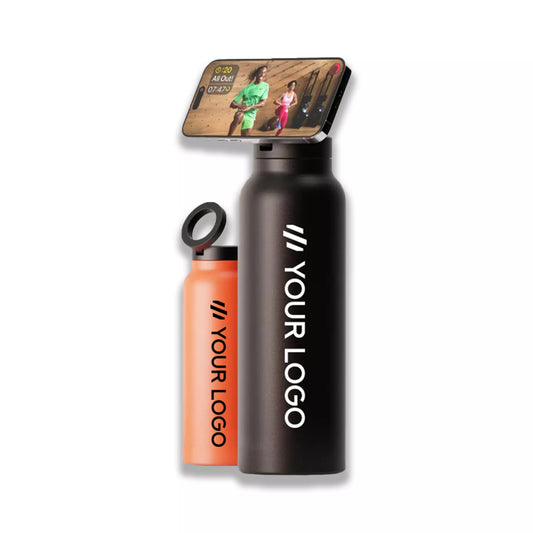 Smartphone Tripod Water Bottle – MagSafe Compatible with Gym Bottle