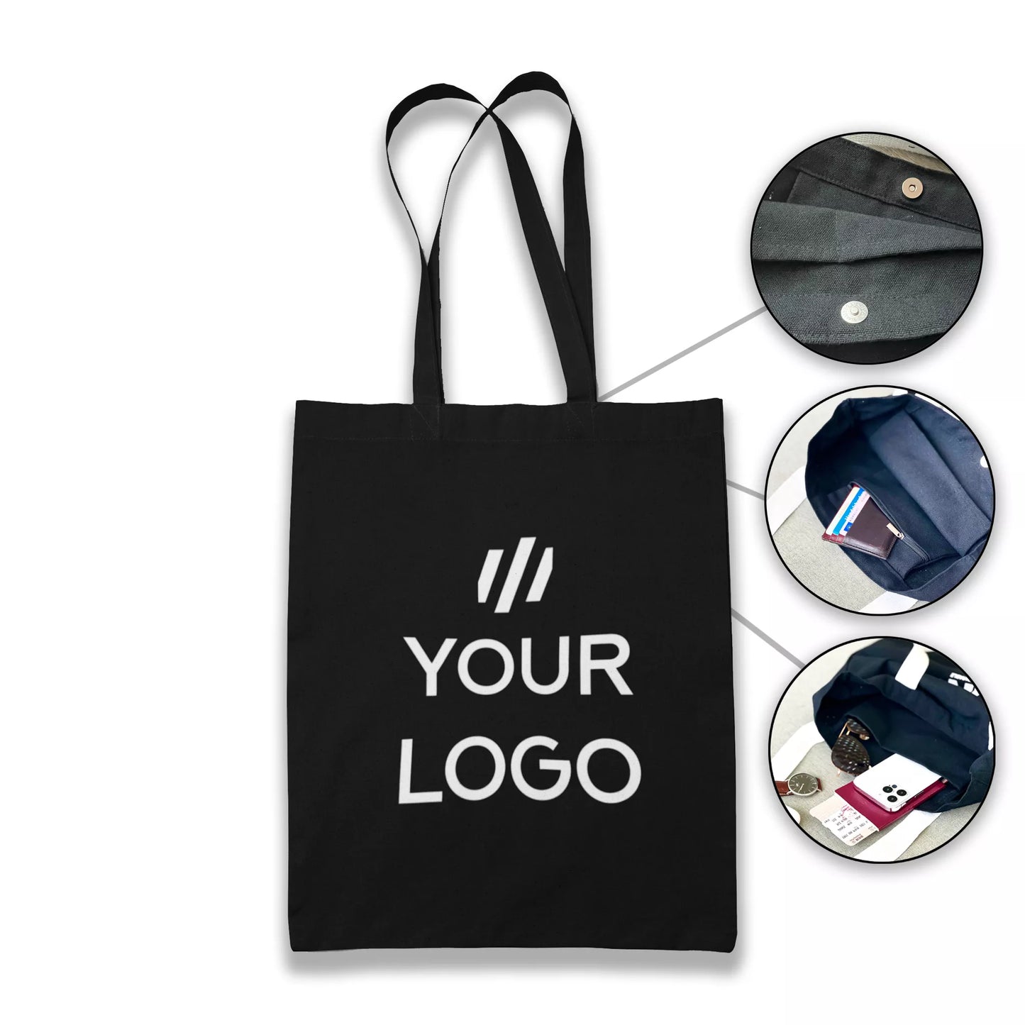 Sample - Premium Tote Bag – Durable Canvas with Inner Pockets