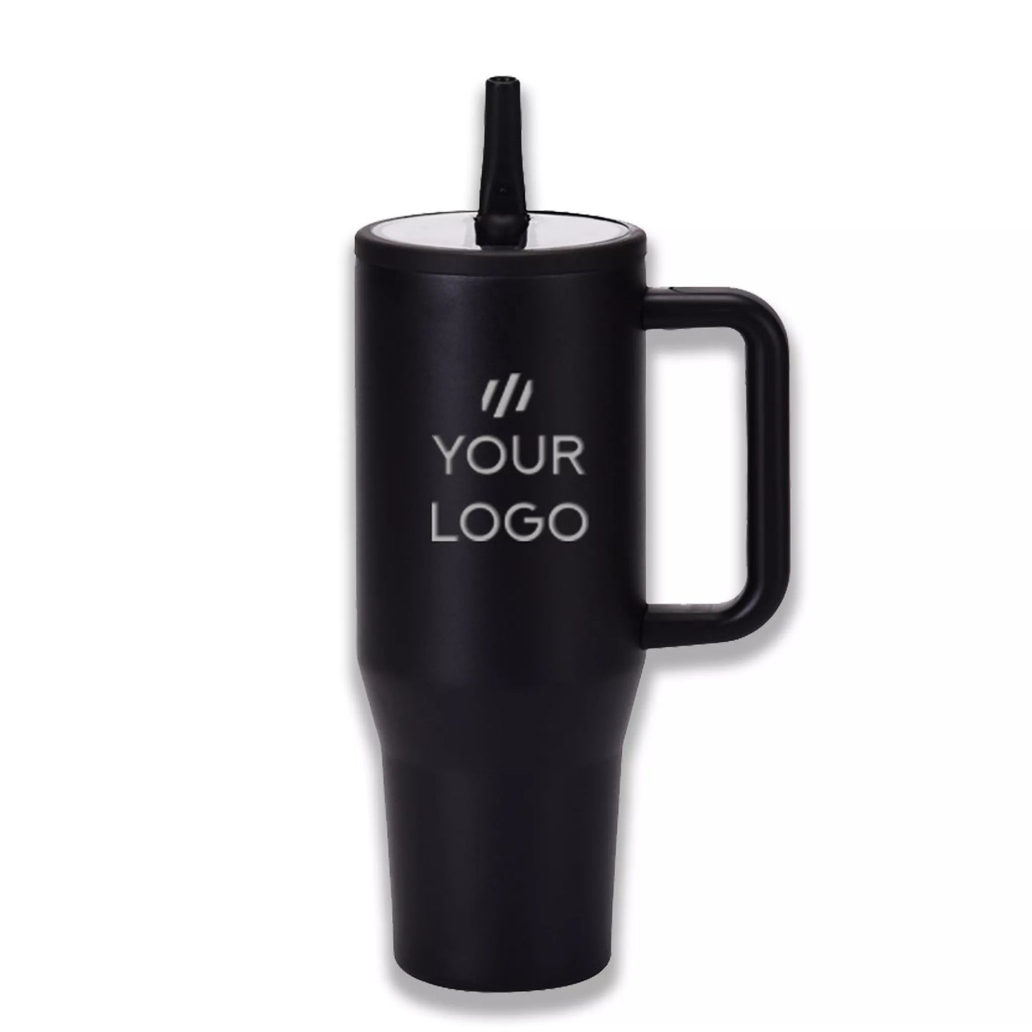 Leakproof Mega Tumbler – 1180ml with Pop-Up Straw & Straw Pocket
