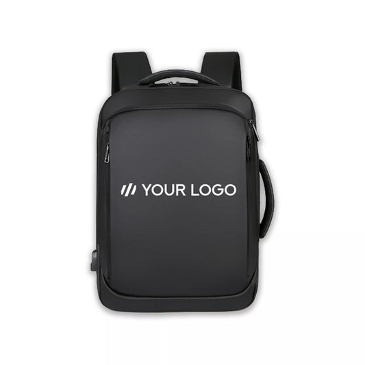 Backpack Pro 1 business laptop backpack with USB port – black