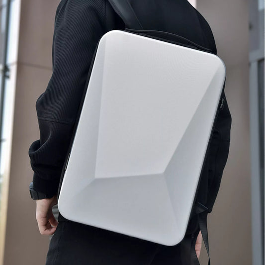 Backpack Tech 2 – Cybertruck-Inspired Expandable Hardshell Backpack with Password Lock