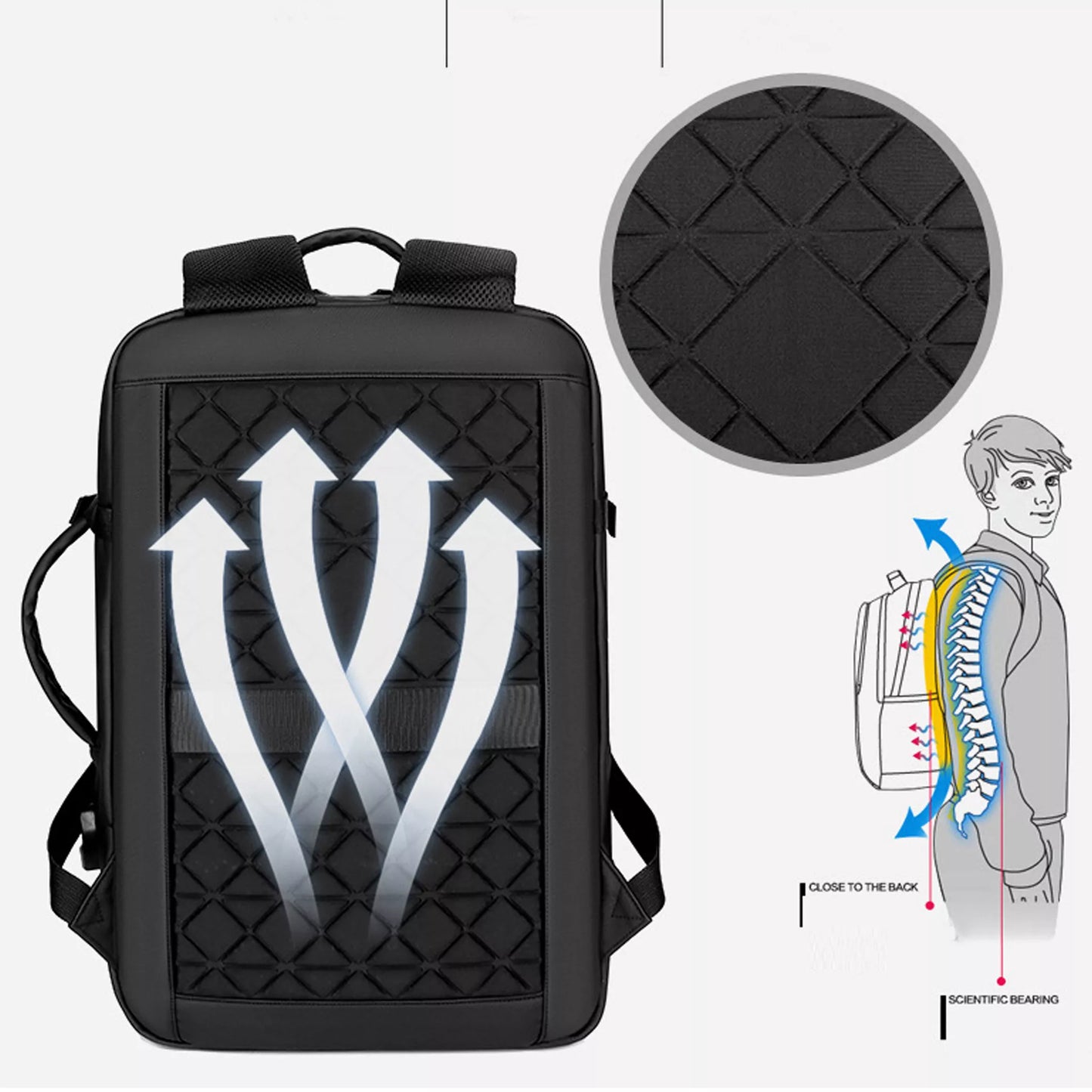 Backpack Travel 2 – Premium Business Travel Backpack with Laptop Compartment