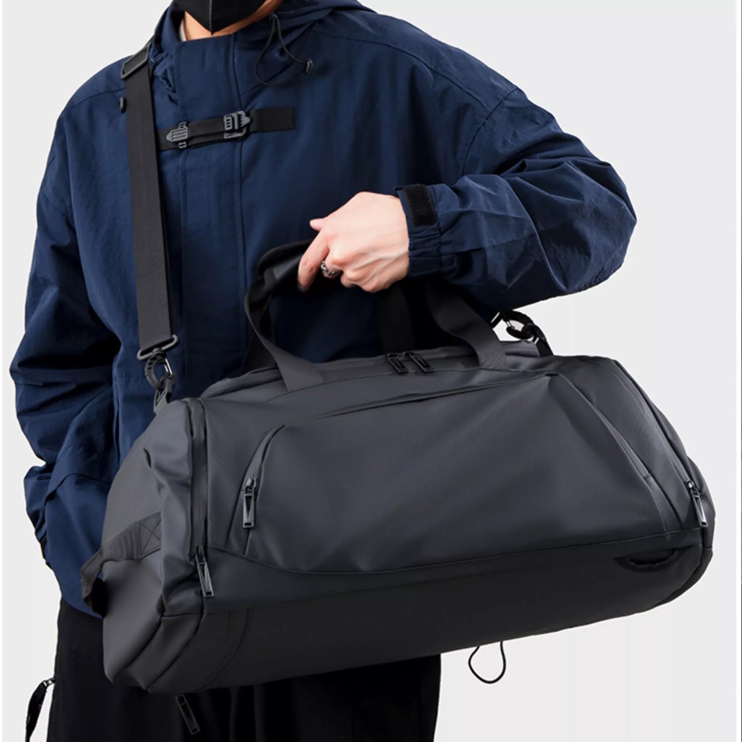 Sport Bag 1 – Large 3-in-1 Convertible Duffel Backpack with Shoe & Liquid Compartments