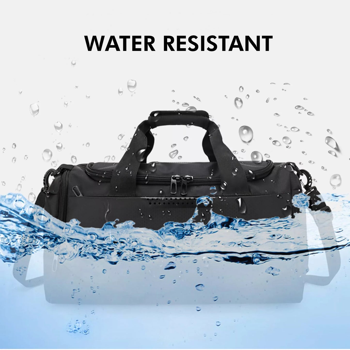 Sport Bag 2 – Classic Active Duffel Bag with Shoe Compartment & Water Resistant